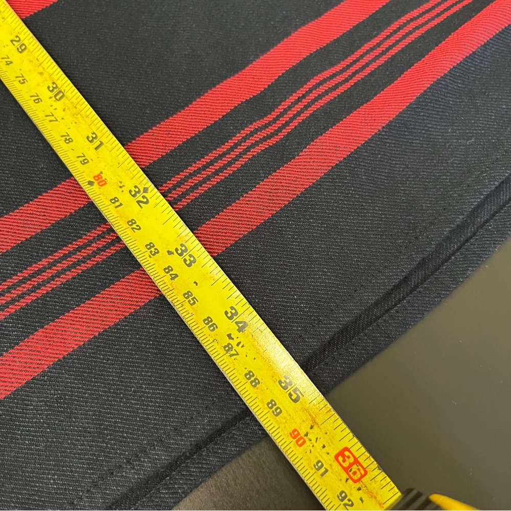 J. Jill Linen Blend Navy Blue With Red Stripes Skirt - Size XS - Picture 12 of 12